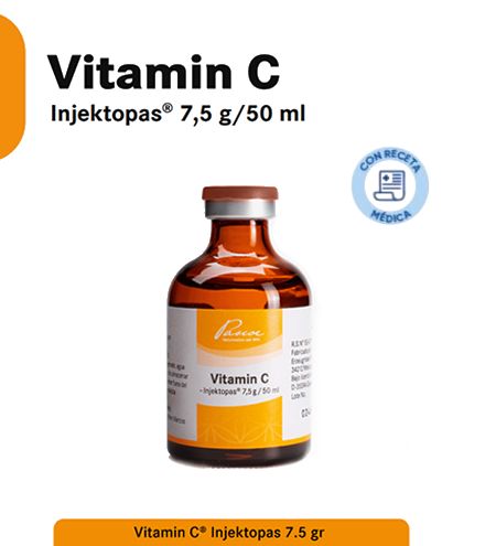 VITAMINA C-INJEKTOPAS ® 7.5/50 mL